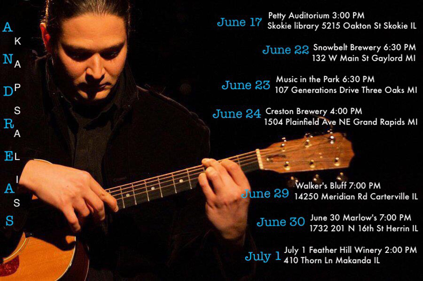 Andreas Kapsalis - Midwest Tour - 061718-070118