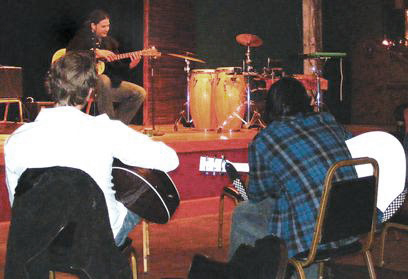 Andreas Kapsalis teaching a Masterclass in Michigan