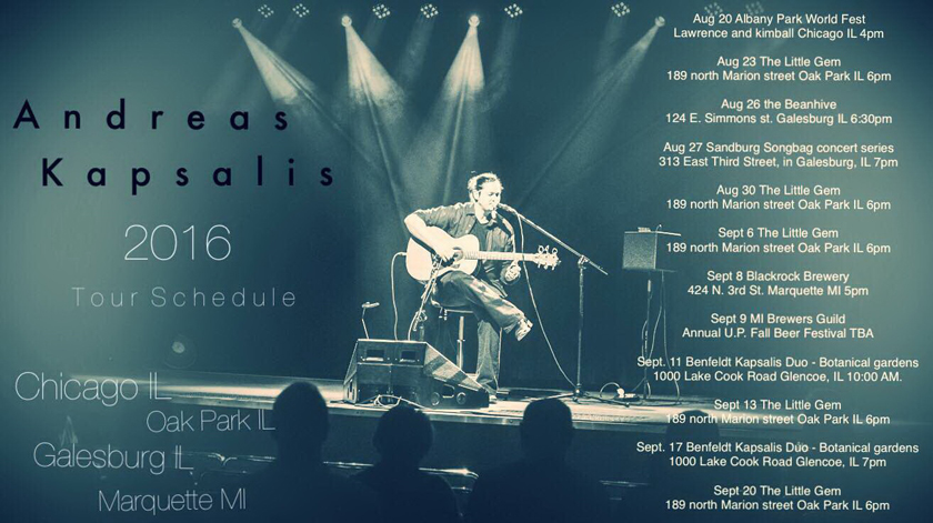 Midwest Tour - August - September 2016