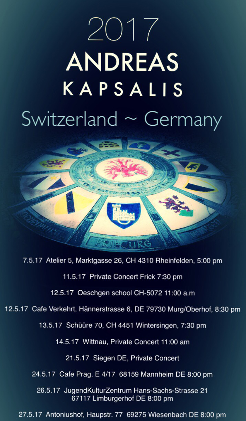 Sring 2017 - Europe Tour