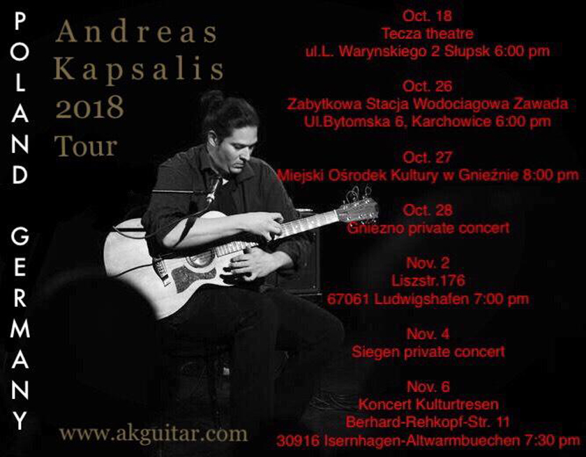 Poland - Germany Tour - Autumn 2018