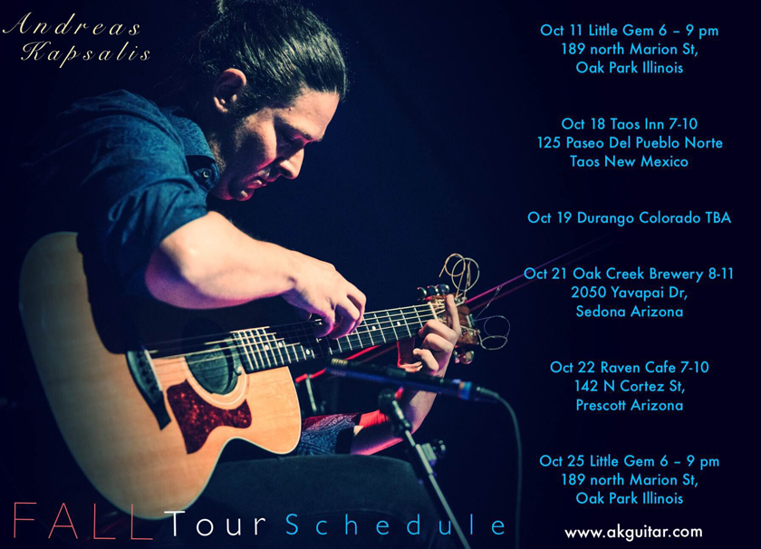 Late October 2016 Tour